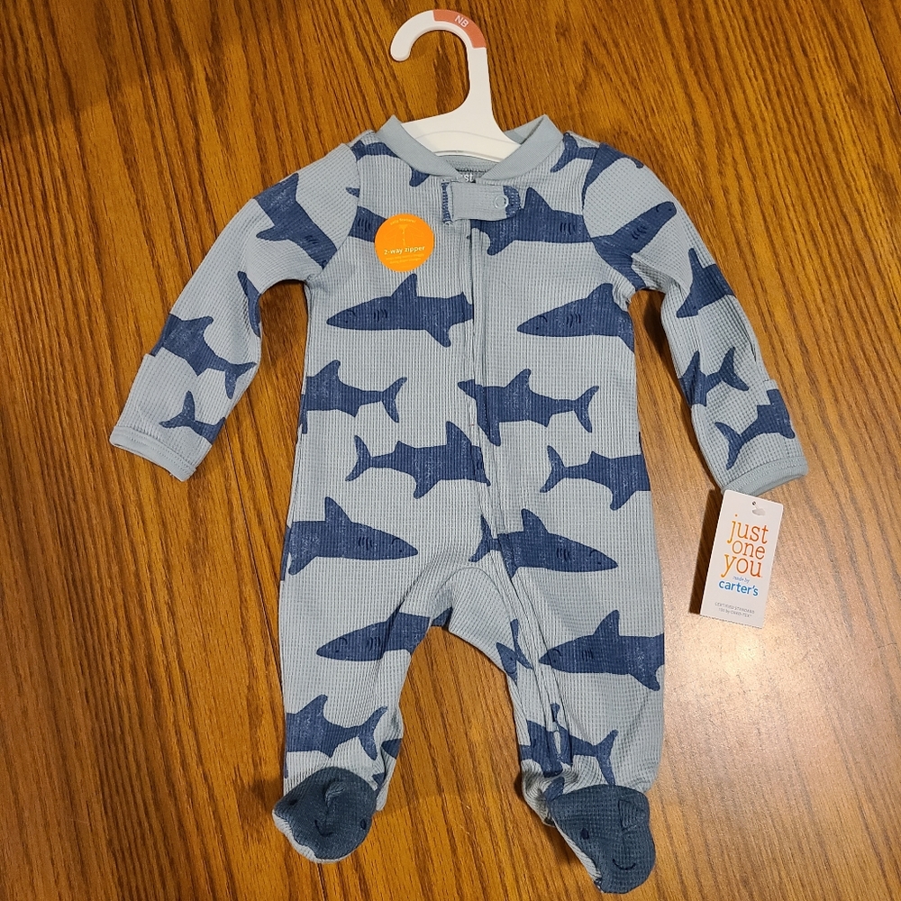 NWT just one you by carter's footed sleeper